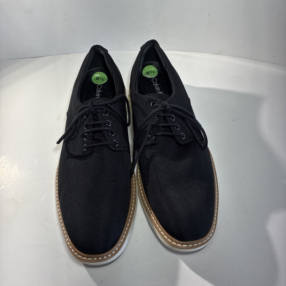 Calvin Klein Men's Adeso Plain Toe Oxford Shoe Size 9.5 - Picture 3 of 11